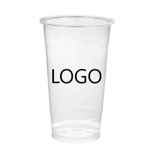 แก้วพลาสติก PET PLA กระดาษเคลือบพลาสติก พิมพ์โลโก้ตามสั่ง - Product Image 1