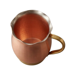 Mug en cuivre décoratif, design moderne, pour la cuisine, la table, les bars et les restaurants, café, artisanat, tasse à bière en cuivre - Product Image 2