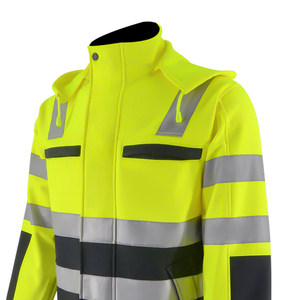 Customized Outdoor Protective Work Wear Construction <b>Worker</b> Safety <b>Jacket</b> Wholesale Multi Pockets <b>Jacket</b> - Product Image 6