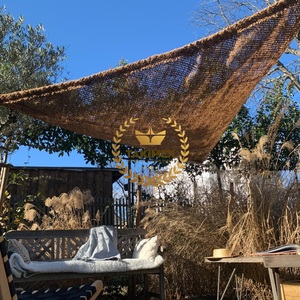 Producción vietnamita de coco, vela de sombra de coco, patrón triangular, tela de red de sombra para jardín, espacio exterior, productos ambientales - Product Image 5