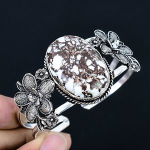 กำไลข้อมือพลอยรูปม้าป่า ดีไซน์หรูหราทันสมัย ของขวัญสำหรับผู้หญิง ทำด้วยมือจากเงินแท้ 925 - Product Image 2