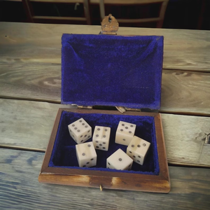 Dés de jeu en corne et os de haute qualité, uniques et très demandés, style vintage, de la marque PERFECT ENTERPRISES - Product Image 5