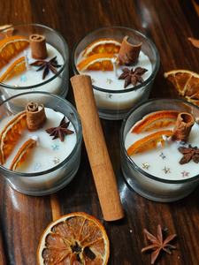 Bougie votive artisanale de créateur en cire de soja écologique, parfumée à la rose, longue durée de combustion, faible MOQ, décoration d'intérieur, festive - Product Image 5