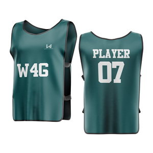 Custom Printed Front Plus Size Soccer <b>Bib</b> Shirts Breathable Moisture Wicking Quick Dry High Quality Factory Prices Practice <b>Bibs</b> - Product Image 4