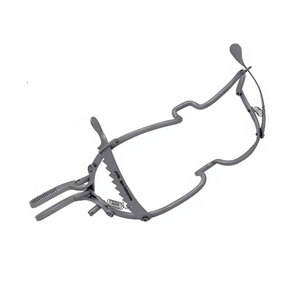 เครื่องมือผ่าตัดช่องปากสัตว์  ที่ถ่างปากแบบ Whitehead ขนาด 4.5 นิ้ว  ทำจากสแตนเลส  สำหรับการผ่าตัดในช่องปาก  ใช้สำหรับการปลูกถ่ายฟัน - Product Image 2