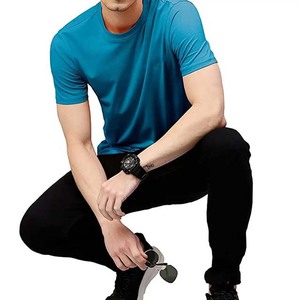 เสื้อยืดผู้ชายขายดี ผลิตเสื้อผ้า บริการ OEM เสื้อผ้าฤดูร้อน ผ้าฝ้าย 100% แขนสั้น ราคาขายส่ง - Product Image 3