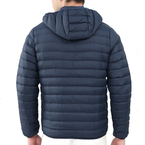 Veste matelassée à capuche pour homme, style tendance de haute qualité, personnalisable, respirante, avec logo frontal, vêtements d'hiver très vendus - Product Image 3