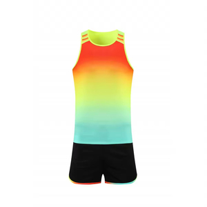 Custom High Quality Digital Print Volleyball Uniforms Designs Unisex Sets Wholesale <b>Cheap</b> Price 100% Polyester 240g - Product Image 1