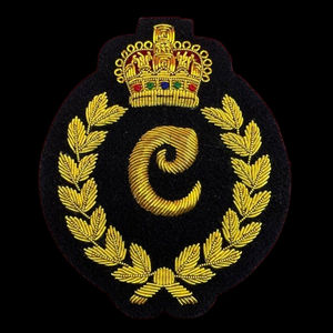 Patchs textiles brodés à la main en fils de bullion pour chapeaux, design 3D personnalisé, broderie brillante de haute qualité, sur mesure, vente en gros - Product Image 2