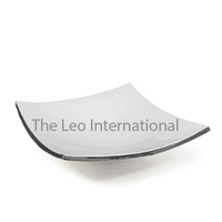 Servidor de Dátiles de Acero Inoxidable de la Mejor Calidad, Diseño Geométrico Brillante y Pulido, Forma Personalizada, con Chocolates Gratis, al Mejor Precio
