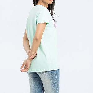 Camisetas de mujer transpirables estilo oversize clásico para venta al por mayor, camisetas casuales sueltas para mujer - Product Image 2