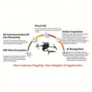 Dron de Topografía 220 2025 con Cámara Térmica Profesional 1080p, UAV RTK GPS, Distancia de Control de 15 km, Quadcopter Experto - Product Image 6