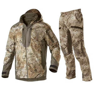 Ensemble veste et pantalon pour homme, camouflage, haute visibilité, certifié CE, polyester, imperméable, respirant, à capuche, vêtements de travail en plein air, chasse - Product Image 1