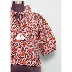 Suéter de Punto Hecho a Mano 100% Algodón, Transpirable, Ecológico, para Primavera/Verano, Oficina, Casual, para Mujer, Manga Larga, Cuello Redondo, Estampado - Product Image 2