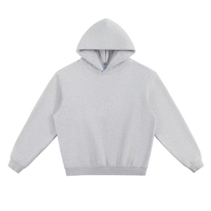 High Quality Thick Cotton Oversized Hoodie Unisex Blank Fleece Sweatshirt Custom Logo Boxy Pullover for Men and Women - Product Image 4