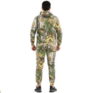 Vêtements de chasse en plein air Tronyond, veste à imprimé jungle, combinaison camouflage, sweat à capuche en polaire pour la pêche et la chasse, ensemble de survêtement - Product Image 3