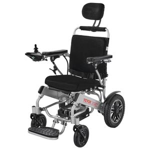 Fauteuil roulant électrique pliable et léger pour adultes, dossier réglable, capacité 300 lbs, moteur 13-Mil - Product Image 1