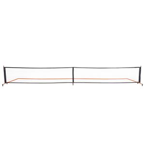 Juego de Red de Pickleball Portátil de 22 Pies, Tamaño Reglamentario, con Ruedas, Incluye Líneas de Cancha, Pelotas Resistentes a la Intemperie, Palas y Bolsas - Product Image 1