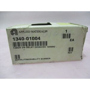 Minuteur à temporisation AMAT 1340-01004. 24VAC/DC, 120VAC - Équipements et pièces semi-conductrices d'occasion de qualité supérieure à l'échelle mondiale - Product Image 1