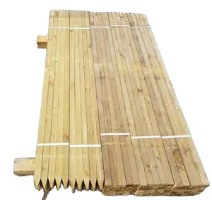 价格合理的木桩木杆硬木钉用于越南的建筑准备散装出口