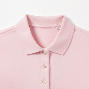 Camiseta Polo Elegante para Mujer, Ropa Casual de Alta Calidad, Algodón Transpirable con Botones y Cuello Camisero - Product Image 2