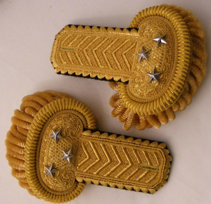 สายรัดไหล่ทำจากลวดแท่งขอบสีทองอินทรธนูสำหรับวงเดินขบวน - Product Image 3