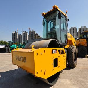 Rodillos compactadores de doble tambor de alta fuerza de compactación de grado comercial con sistema hidráulico completo y componentes de cojinetes para venta a granel - Product Image 5