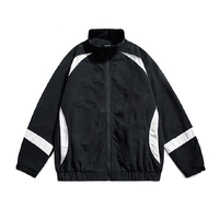 Veste coupe-vent à prix de gros, vente chaude, veste quotidienne personnalisée pour homme, style sportif, veste pull unisexe
