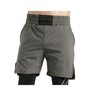 Pantalones Cortos Deportivos de Algodón para Hombre, Ajustados, para Gimnasio, Correr, Entrenamiento, Fitness, Casuales, al por Mayor y Personalizados - Product Image 1