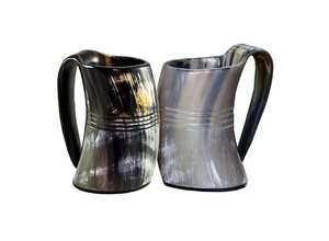 Corne à boire personnalisée avec support, Chope à bière Game of Thrones, Chope médiévale, Coupelle en corne, Meilleur cadeau de mariage pour les témoins - Product Image 4