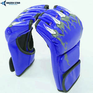 Gants de MMA en cuir DAIZEN STAR INTERNATIONAL avec fermeture auto-agrippante pour adultes, pour la lutte et la boxe - Product Image 5