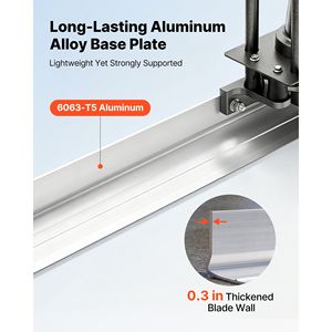 Niveleuse vibrante à essence pour béton - Planche en aluminium de 12 pieds, moteur 4 temps 1,16 CV - Product Image 5