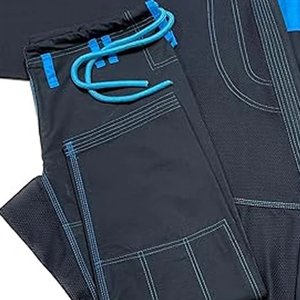 Uniforme de Artes Marciales de Jiu Jitsu Brasileño Unisex Personalizado de Alta Calidad OEM ODM, 460G, Poliéster y Algodón Transpirable - Product Image 4