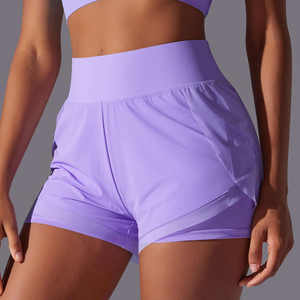 Shorts décontractés pour femmes avec logo personnalisé, tissu respirant et doux, style streetwear urbain, vente en gros, shorts tendance - Product Image 3