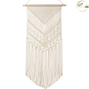 Décoration murale en jute naturelle de haute qualité, standard export, avec franges bohèmes, pour commandes en gros - Product Image 1