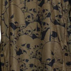 เสื้อเพนท์บอลแขนยาวลายหัวกะโหลกสีแทนสีดำสวมใส่ได้ทุกขนาดสำหรับการแข่งขัน - Product Image 5
