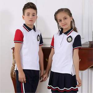 Conjunto de Uniforme Escolar para Niños y Niñas de Secundaria, Parte Superior e Inferior, con Logotipo Personalizado - Product Image 5