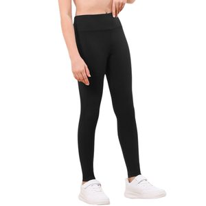Leggings para Niñas, de Algodón, Tejidos, Transpirables, de Secado Rápido, Ecológicos, Suaves y Elásticos, Venta al Por Mayor - Product Image 2