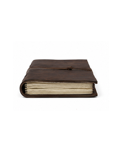 Cuaderno de Cuero Marrón Vintage Hecho a Mano al por Mayor con Diseño Personalizable, Opción de Regalo, Cierre con Correa Simple - Product Image 3