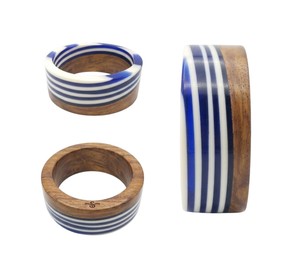Premium Handmade Wooden & Resin Elegant Fashion Accessory for Women - Product Image 3