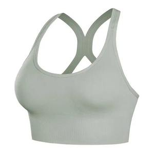 Wholesale High for Anti-Bacterial Women's Sports Bra Removable <b>Pads</b> Spandex/Nylon Custom Logo Front Position Workout OEM ODM - Product Image 5