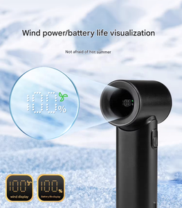 Mini ventilador portátil de mano, de larga duración, de alta velocidad, esencial para estudiantes, pequeño, recargable por USB, para exteriores. - Product Image 3