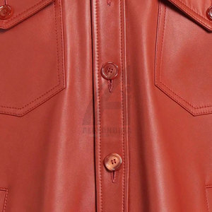 เสื้อเชิ้ตหนังผู้ชายคุณภาพพรีเมียม ขายดี สีพื้น ใส่สบาย ระบายอากาศได้ดี สำหรับขายออนไลน์ - Product Image 6