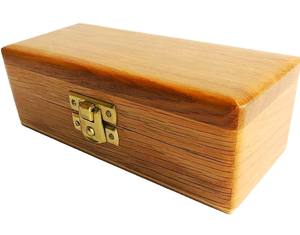 Elegante Caja de Joyería Decorativa Rectangular de Madera, Caja de Almacenamiento Hecha a Mano, Organizador de Joyas para Regalos Vintage, Decoración del Hogar y Baño - Product Image 1