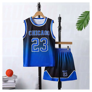 Tenue de Basketball Personnalisée pour Jeunes, Toutes Tailles, Y Compris Grandes Tailles, Vêtements d'Équipe Respirants, Prix de Gros Usine, Vêtements de Sport - Product Image 2