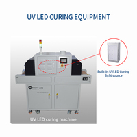 Nueva Lámpara de Curado UV LED Semiautomática Anti-Deformación Térmica para Aisladores de Fibra Óptica, Curado en Frío de Alta Intensidad 300x200mm