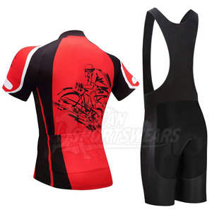 Ropa Deportiva Más Vendida, Uniforme de Ciclismo Ergonómico, Transpirable, Resistente al Viento, 100% Poliéster, Cómodo para Pista y Carretera - Product Image 2
