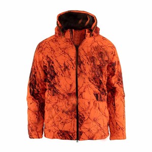 Veste de chasse en softshell camouflage orange pour homme, manches longues, imperméable, vêtements d'hiver - Product Image 1