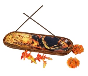 Porte-bâton d'encens en bois naturel frais, Design exquis, nouveau Style, Look tendance - Product Image 1