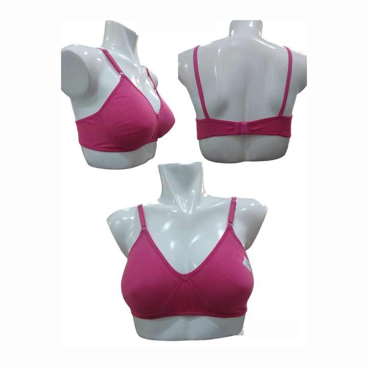Plain Dyed Women's Bras Available in Sizes Ranging From 30cm to 50cm for Adult Girls and Ladies